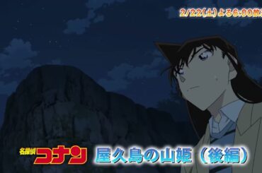 名探偵コナン【屋久島の山姫（後編）】予告動画