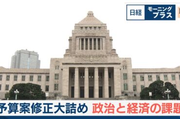 予算案修正大詰め 政治と経済の課題【日経モープラFT】
