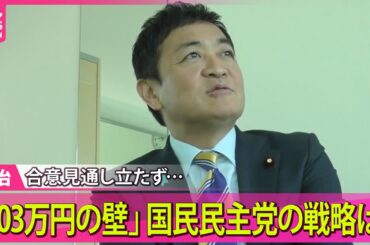 【政治ニュース】予算案修正へ与野党協議　維新と“まとまる”一方、国民民主とは“持ち越し”/「103万円の壁」自公国協議　合意見通し立たず…国民民主党の戦略は？（日テレNEWS LIVE）