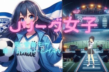 【アニソン風Jリーグ女子応援歌】【Synthesizer V AI 宮舞モカ】《Jリーグ女子》music by Izumi-chan