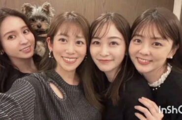 テレ東・角谷暁子アナ、「やっと集まれました」局の垣根を超えた！豪華女子アナ集合ショットを大公開