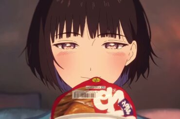 赤いきつね 緑のたぬきウェブCM「ひとりのよると赤緑」 おうちドラマ編 ・放課後先生編