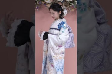 桜田ひより新作振袖2025ご紹介！！！　#成人式レンタル#成人式#振袖レンタル#振袖#桜田ひより