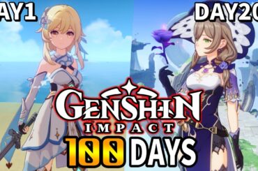 【原神100days】完全版！「リサ」を無課金で1から本気で200日間ガチ育成した結果！【総集編】