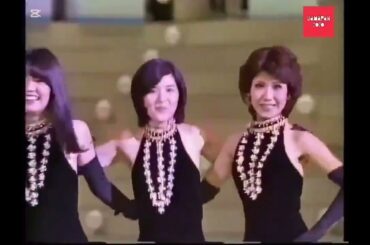 【🔴⚪紅白歌合戦ラインダンス】　昭和49年 (1974年)　伊藤ユミ・桜田淳子・松井悦子・いしだあゆみ・山本リンダ・梓みちよ・小柳ルミ子・山口百恵・伊藤エミ　