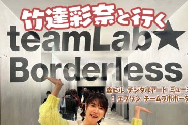 チームラボボーダレスへ！地図のないミュージアムに潜入！！
