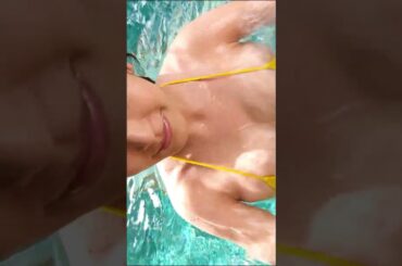 Bikini and 唐沢りんさん  #shorts #唐沢りん