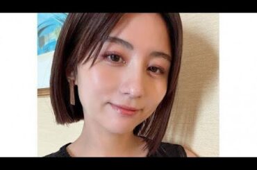 「大人の色気」宇賀なつみアナ、黒×花柄のノースリーブドレス姿にファンもん絶「安定の美しさ」