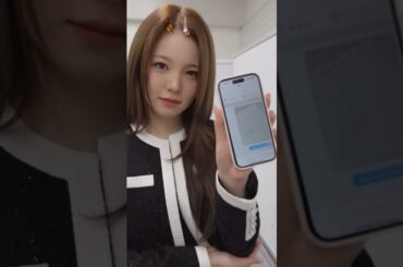 【画家井彩花🎨】アヤカ姫がbubbleを送る瞬間🤍#niziu #アヤカ #shorts