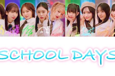 私立恵比寿中学：えびちゅう【SCHOOL DAYS】［KAN/JAP/ENG］歌割り color coded