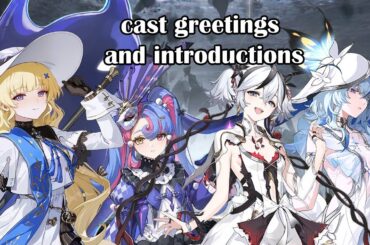 [ENG SUB] cast introductions(Phoebe, Roccia, Camellya, Shorekeeper) | wuthering wave