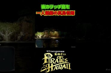 夜のリッチ島を一人堪能…しょっぱなから遊び始めてる【#龍が如く8外伝 #PiratesinHawaii / #LikeaDragonPirateYakuzainHawaii】ネタバレあり