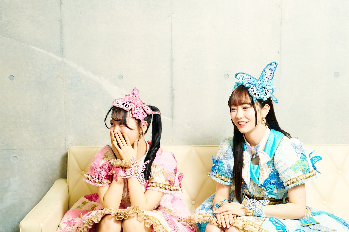 FRUITS ZIPPER 真中まな＆松本かれん（撮影＝堀内彩香）