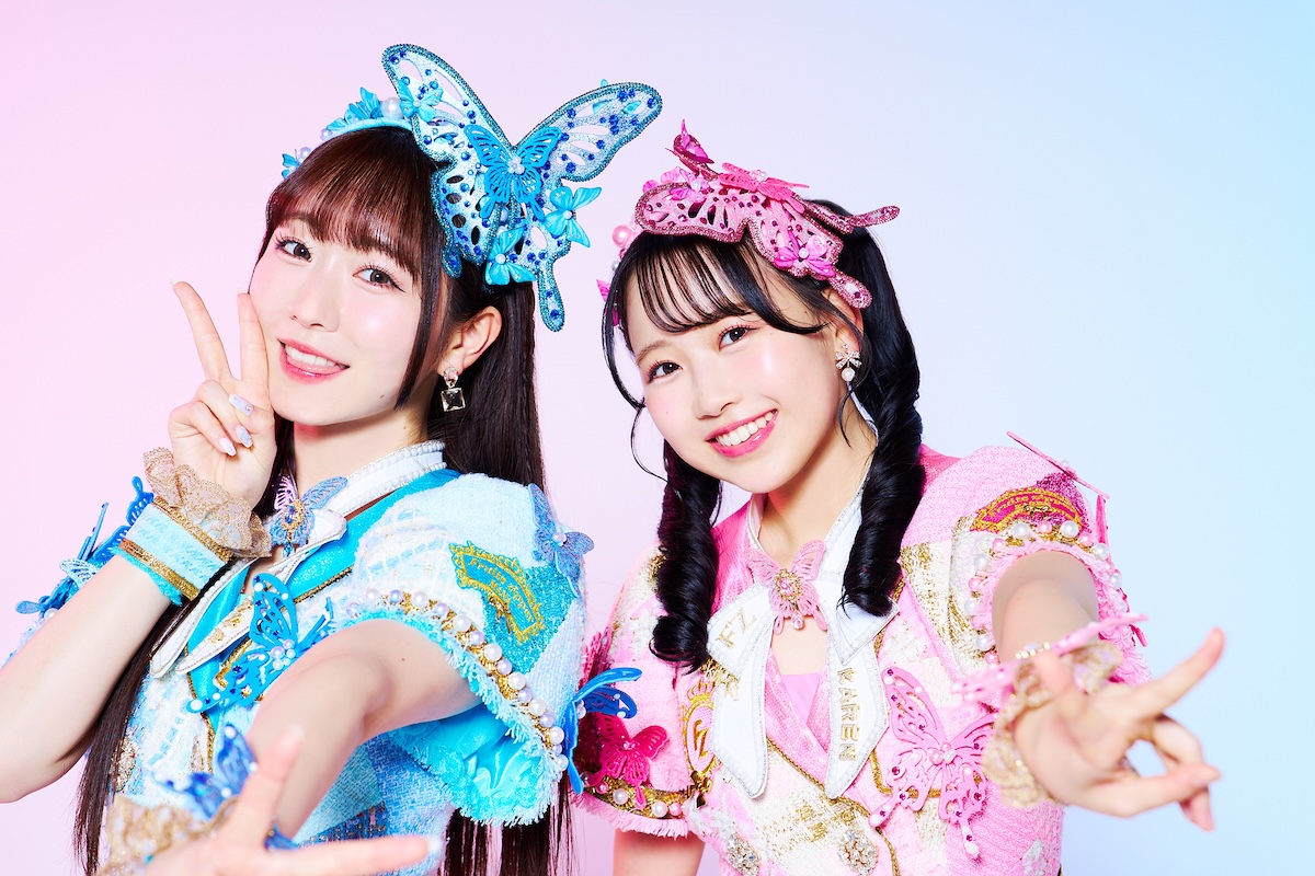 FRUITS ZIPPER 真中まな＆松本かれん（撮影＝堀内彩香）