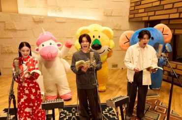 『たべっ子どうぶつ THE MOVIE』のアフレコの様子