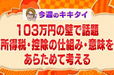 【田村淳の訊きたい放題！】１０３万円の壁で話題 所得税・控除の仕組み・意味をあらためて考える（2025年3月1日放送「今週のキキタイ！」）
