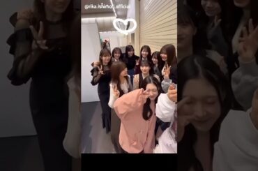 石森璃花 三期生全員集合！！わちゃわちゃ楽しそう♪制服のいとみお♪