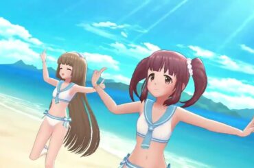 『セーラーミズギ』緒方智絵里＆依田芳乃のサマーサイダー【デレステMV】