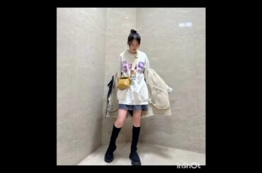 川口葵、ミニスカ姿に「可愛すぎ」「尊い」の声