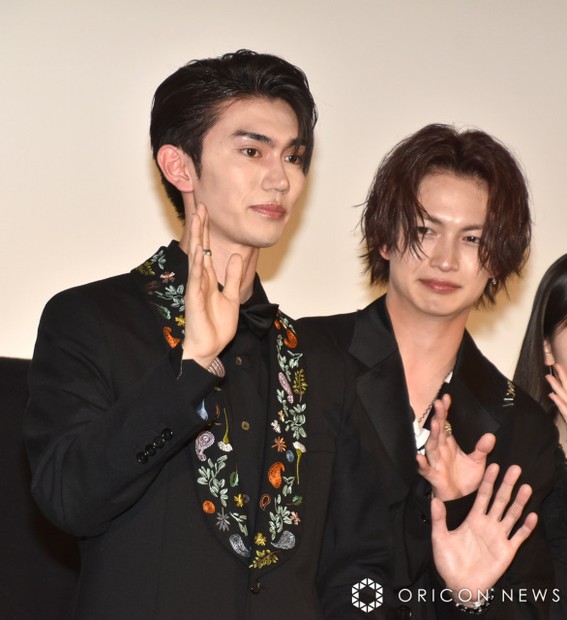 熱すぎる友情をみせた(左から)樋口幸平、綱啓永 (C)ORICON NewS inc.