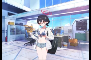 奧空綾音（泳裝） 生日語音 CV：原田彩楓【蔚藍檔案 Blue Archive】