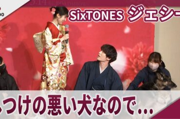 【期間限定】ジェシー 福本莉子の番犬には選ばれず落胆 映画「お嬢と番犬くん」大ヒット祈願イベント