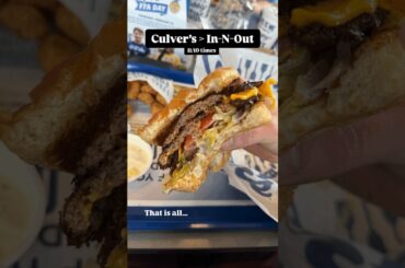 Culver's Burger #music #rock #metal #cover #remix #chibalotte #baseball #culvers #culver #fujoshi