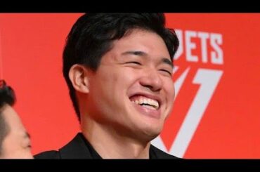 バスケ渡邊雄太、元フジアナの妻・久慈暁子と熱海へ 「夫婦水入らずで楽しんで」「景色キレイで最高」の声