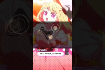 POP IN 2  /【推しの子】B小町 / Oshi no Ko / B Komachi - #shorts #osu #oshinoko #waifu #anime #推しの子