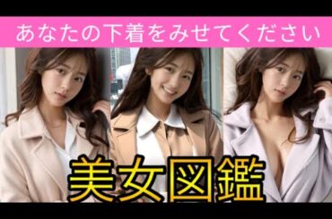 【美女図鑑】あなたの下着姿を見せてください💕コート姿や下着姿の美女に魅了されてみませんか💕LOOKBOOK