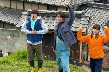 佐野勇斗、目黒蓮＆福本莉子との3ショット公開　劇場版『トリリオンゲーム』観客動員数100万人突破に感謝