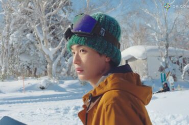 青木柚、出口夏希とともに「JR SKISKI」メインキャストに　CMでスノボ初挑戦！　JR SKISKI 新CM「白と熱。男子篇」＆「JR SKISKI 2024-2025年シーズンメイキング」