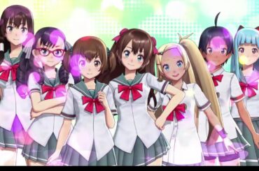 夏色ハイスクル★青春白書 OP オープニングムービー PS3版 夏色バタフライ☆　vocal : めぐ&たまき