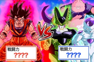 【アニメ】超サイヤ人じゃなく界王拳でゴリ押す孫悟空　【総集編】