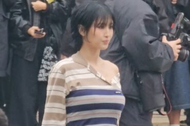 Twice Momo Hirai 平井 もも arrival @ MiuMiu Event for the Paris Fashion Week