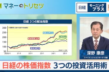 日経の株価指数 3つの投資活用術【日経モープラFT】