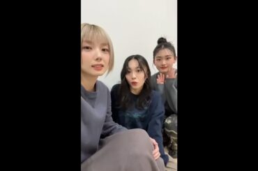 藤吉夏鈴 ・ 森田ひかる ・山﨑天（櫻坂46) インスタライブ  2025年02月21日 Instagram Live