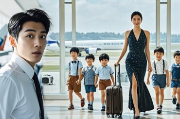 那晚灰姑娘被陌生男人吃乾抹淨，意外生下四胞胎卻被告知夭折，5年後他被4個古靈精怪的萌娃攔住喊爹地，看著一步步走來的男人，竟是首富傅景城，原來那晚的男人是他！#movie #萌娃