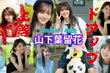山下葉留花～ドアップ上等～日向坂46・4期生