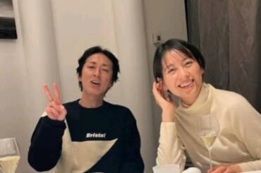 「ナイナイ」矢部浩之　元ＴＢＳアナの美人妻と２ショット！「旅行先のトマムにて」１１歳差で結婚１２年