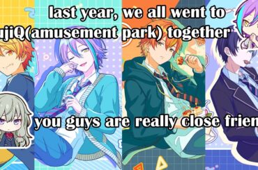 [ENG SUB] the male cast of proseka are close friends | project sekai