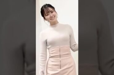 #女子アナ  #大阪   “関西の至宝”がピチピチ衣装とスリットで魅せる‼️大阪ABC:増田紗織