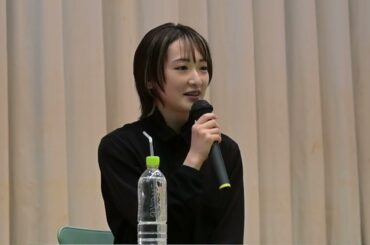「第50回東北電力作文コンクール」生駒里奈さんによるサプライズトークイベント（第50回特別学校賞）