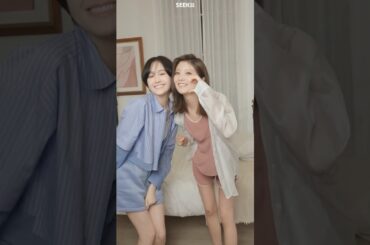 How did 工藤美桜 尾碕真花 dance in SEEK magazine #shorts #dance