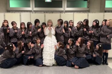櫻坂46 小池美波 Buddiesのみなさんへメッセージ！3月20日卒業セレモニー