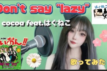 【けいおん！】Don't say” lazy ” cocoa feat.はぐねこ 歌ってみた🎤✨