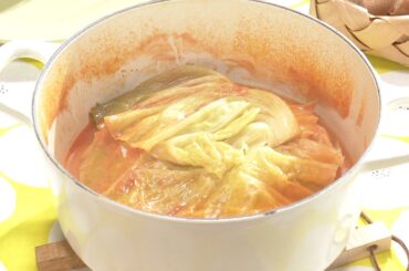 【3分クッキング公式】巻かないロールキャベツ