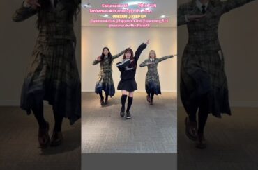 櫻坂46×PINKFUN彭聖恩 ODETARI KEEP UP♪Dance challenge 山﨑天 藤吉夏鈴 Joan