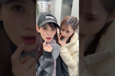 様子のおかしいかわいい子たち #秋本帆華 #大黒柚姫 #TEAMSHACHI