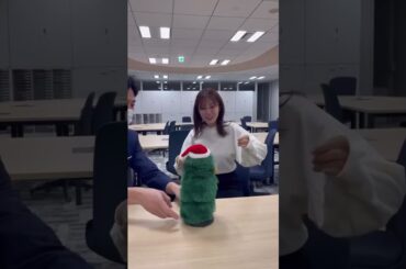 #可愛いくてごめん  礼実アナ💘とクリスマス🎄の巻🫶